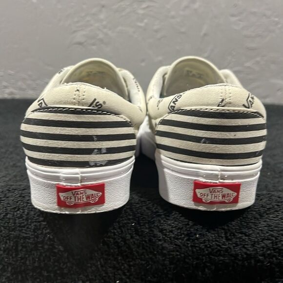 🔥🔥 VANS Comfycush ERA Black/Cream Skate Sneakers Women Sz 8 / Men Sz 6.5 - EUC - Picture 7 of 12